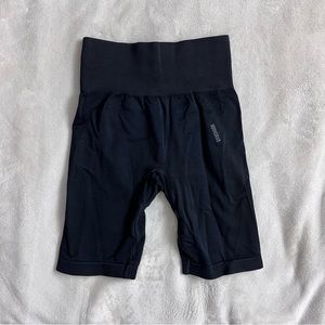 GYMSHARK Flex Cycling Shorts – Black/Charcoal